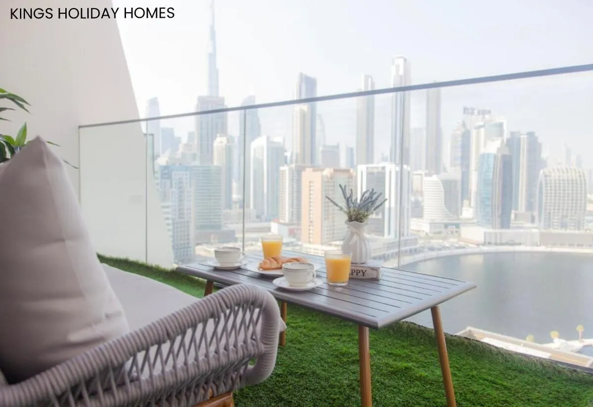 Apartment Binghatti Canal With Private Jacuzzi Burj Khalifa View Kings Dubai United Arab Emirates